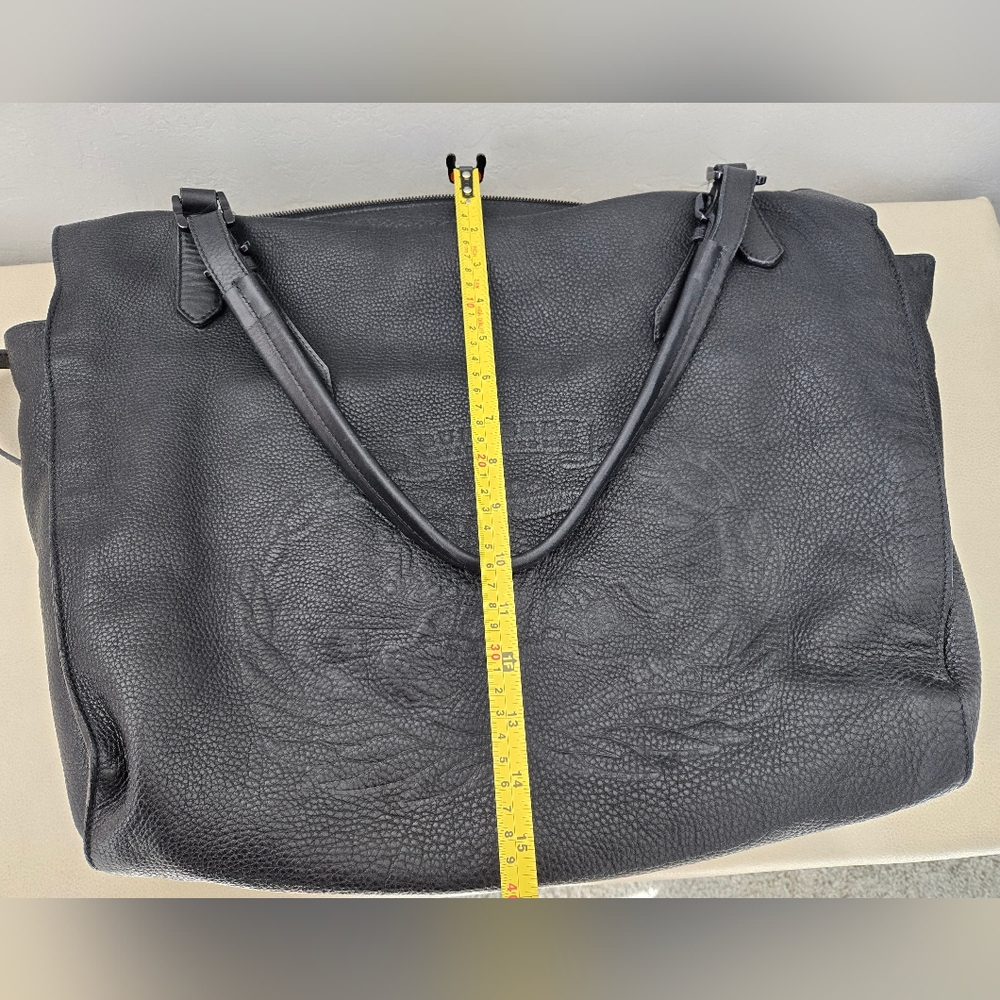 Burberry leather extra large weekender bag - Picture 15 of 16